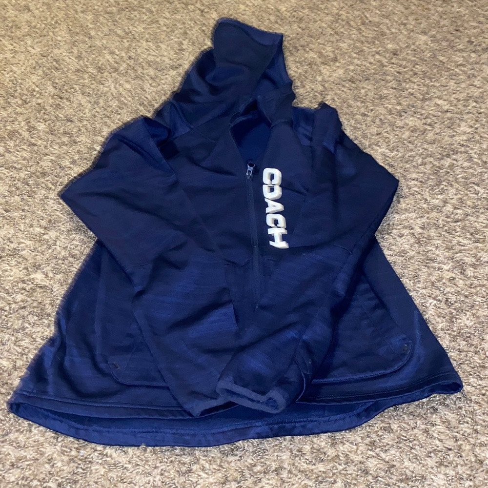 Coach jacket with hood